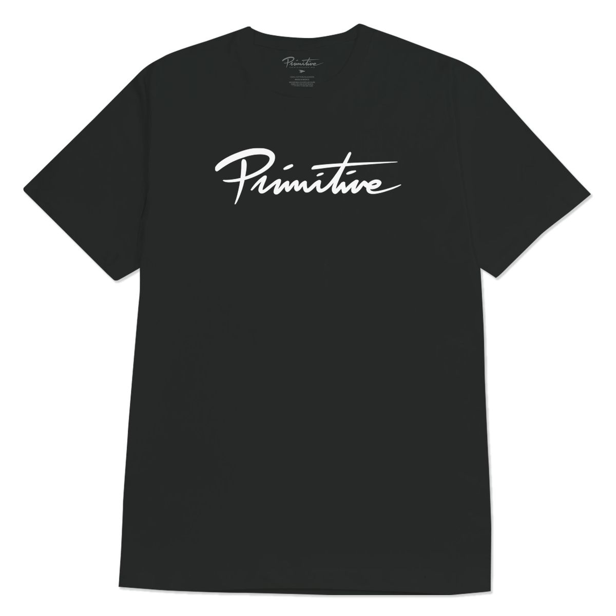 Primitive NUEVO SCRIPT (BLACK) HW TEE
