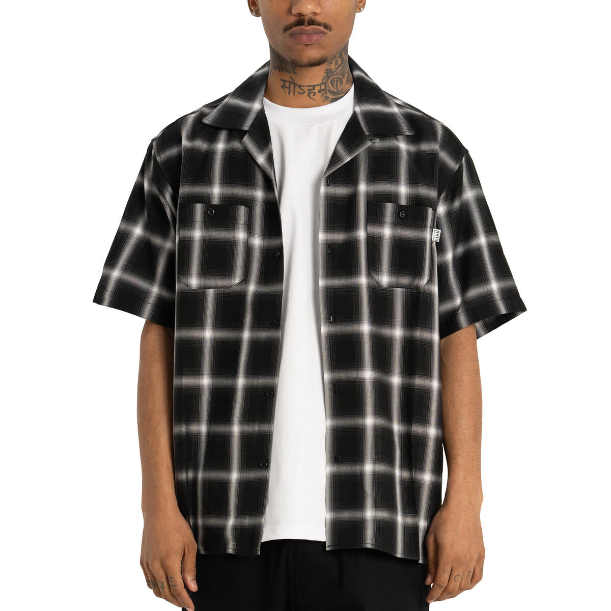 Pro Club Ombre Checker Short Sleeve Shirt