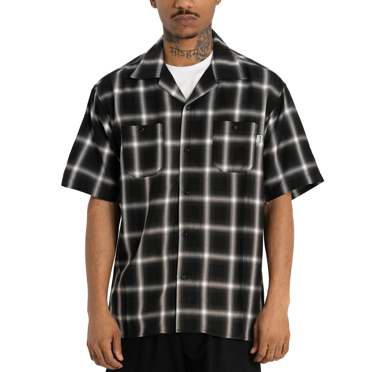 Pro Club Ombre Checker Short Sleeve Shirt