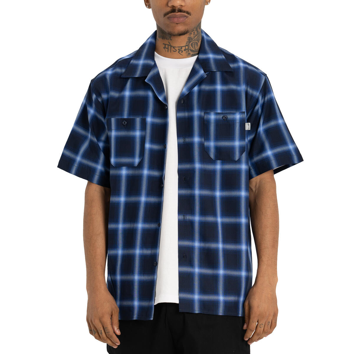 Pro Club Ombre Checker Short Sleeve Shirt