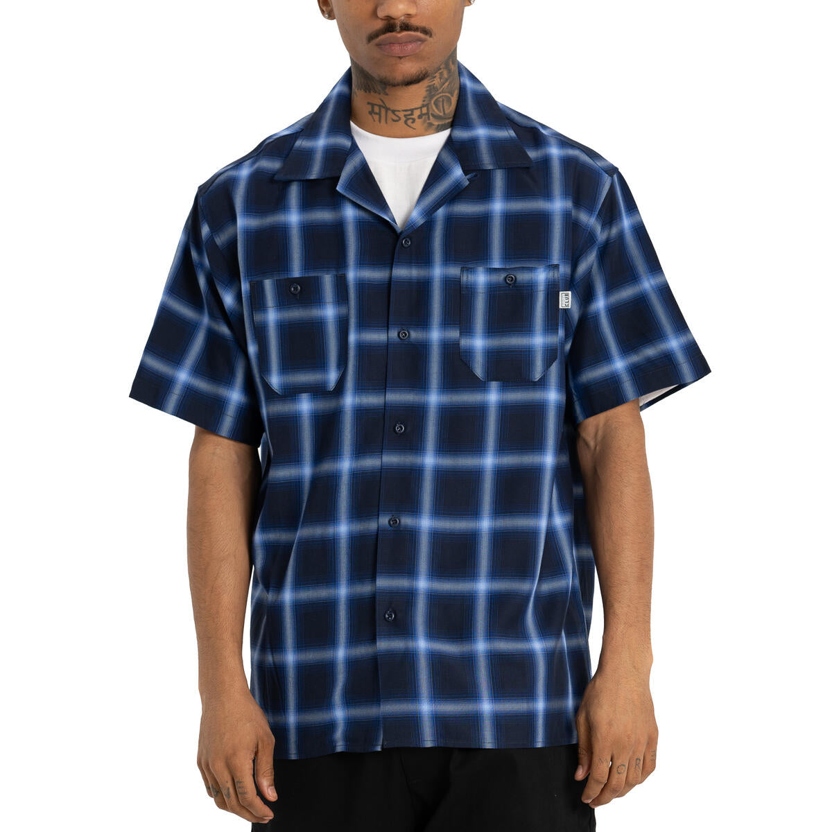 Pro Club Ombre Checker Short Sleeve Shirt